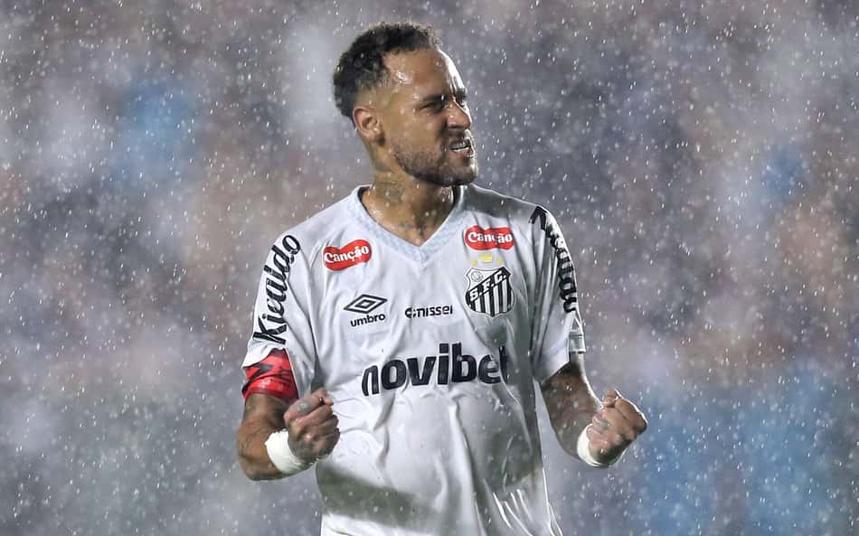 Neymar vai participar do primeiro clássico nesta temporada. (Foto: Guilherme Dionizio/Código19/Gazeta Press)