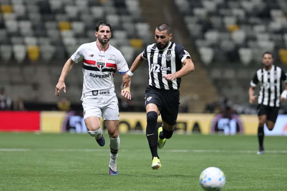 Atlético-MG x São Paulo (Foto: Gilson Lobo / GazetaPress)