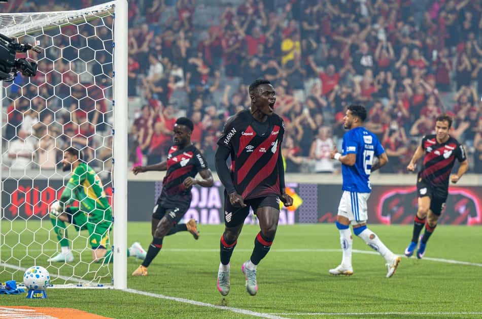 Athletico-PR x Cruzeiro. (Foto: Gilson Freitas/Agência F8/Gazeta Press)