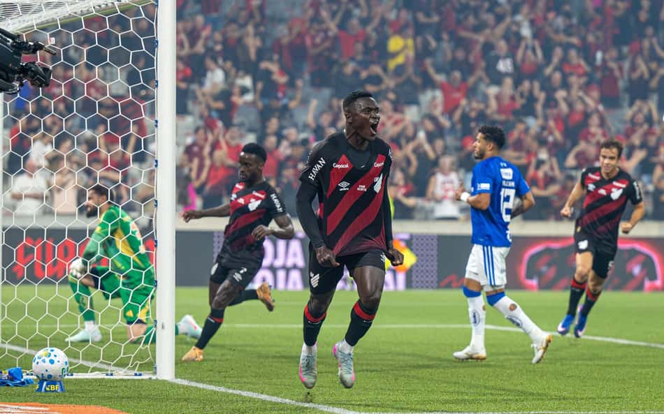 Athletico-PR x Cruzeiro. (Foto: Gilson Freitas/Agência F8/Gazeta Press)