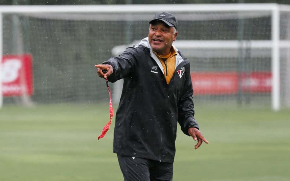 Roger Machado, técnico do São Paulo