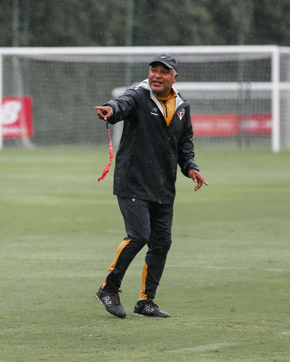 Roger Machado, técnico do São Paulo