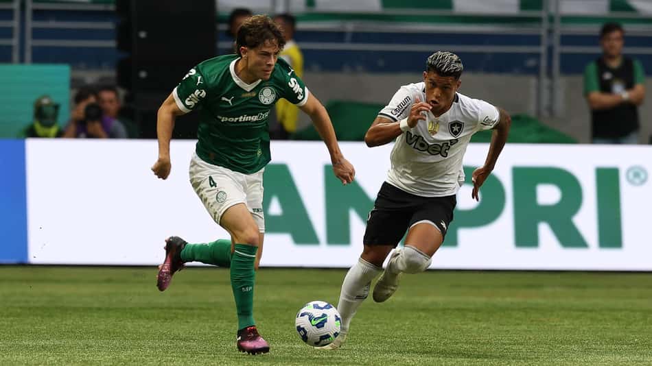 Palmeiras e Botafogo têm feito bons jogos no Allianz