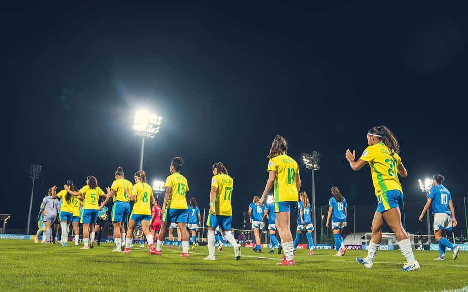 Seleção Brasileira sub-17 disputa o Sul-Americano da categoria. (Foto: Fabio Souza/CBF)