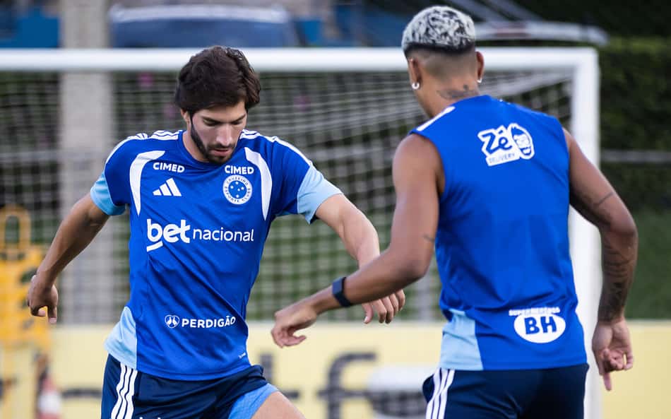 Treino, na Toca 2 (Foto: Gustavo Aleixo/Cruzeiro)