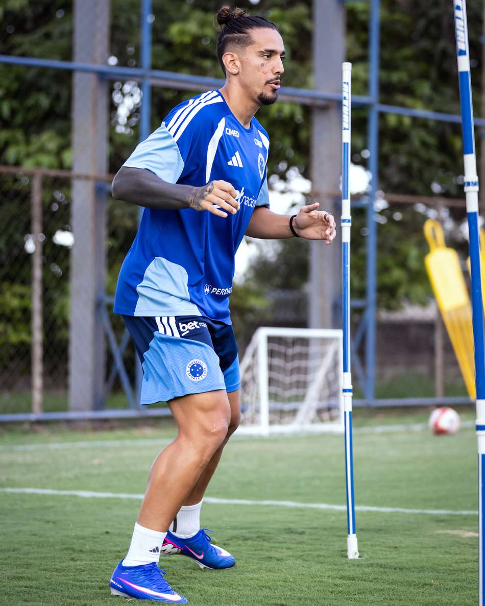 Treino, na Toca 2 (Foto: Gustavo Aleixo/Cruzeiro)