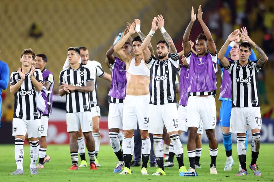 Botafogo empatou com o Barcelona-EQU fora de casa (Foto: Vítor Silva/Botafogo)