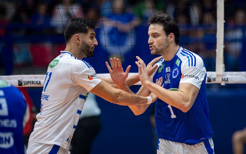 Sada Cruzeiro bate Guarulhos e segue líder isolado da Superliga Masculina