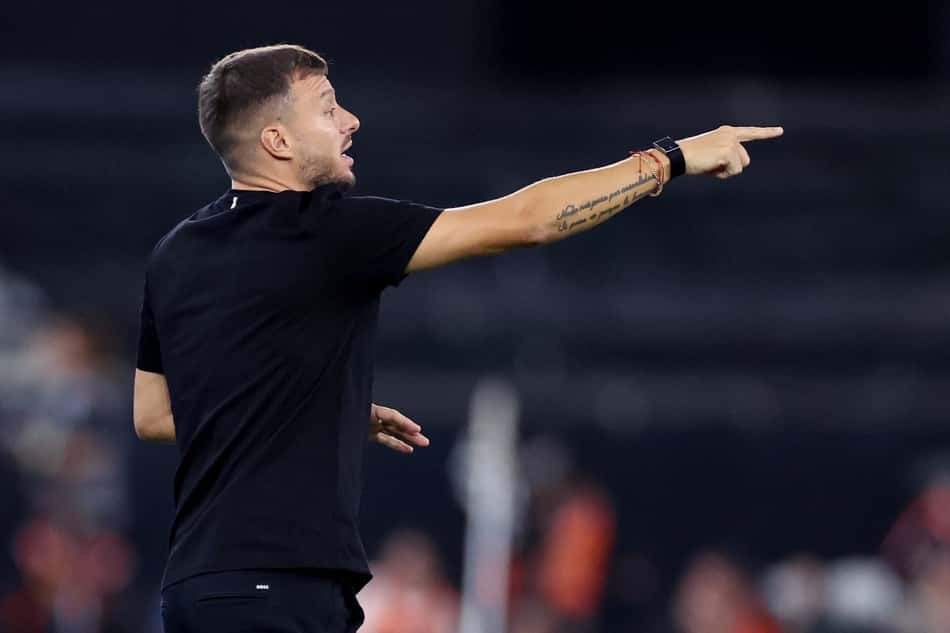 Martín Anselmi enfrenta crise no comando do Botafogo (Foto: Vítor Silva/Botafogo)