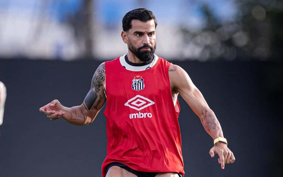 Tomás Rincón soma 78 jogos com a camisa do Santos. (Foto: Raul Baretta/ Santos FC)