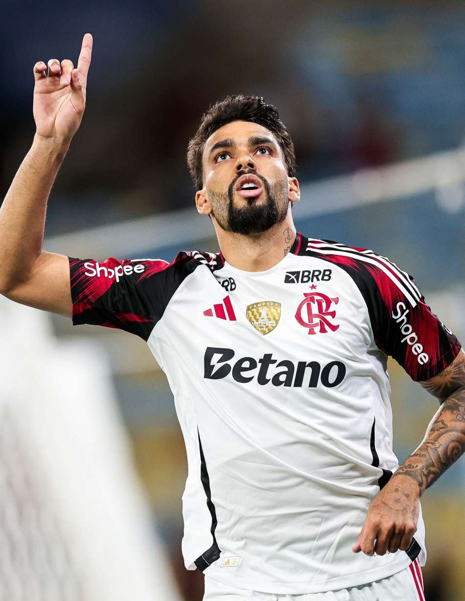 Lucas Paquetá marcou contra o Madureira (Foto: Reprodução / X do Flamengo)