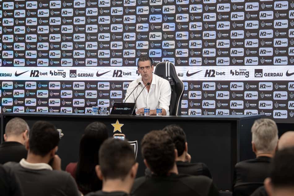 Bracks coletiva (Foto: Daniela Veiga / Atlético)