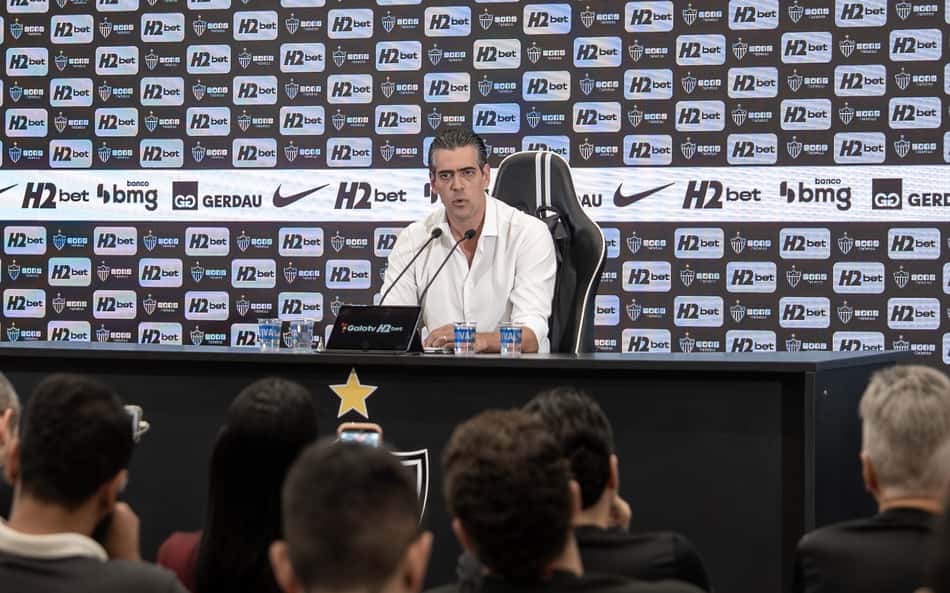 Bracks coletiva (Foto: Daniela Veiga / Atlético)