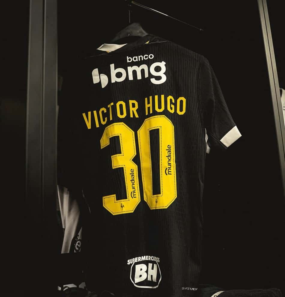 Camisa Victor Hugo (Foto: Pedro Souza / Atlético)