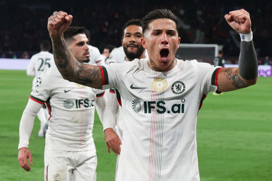 O PSG goleou o Chelsea por 5 a 2 pela Champions League (Foto: ALAIN JOCARD / AFP)