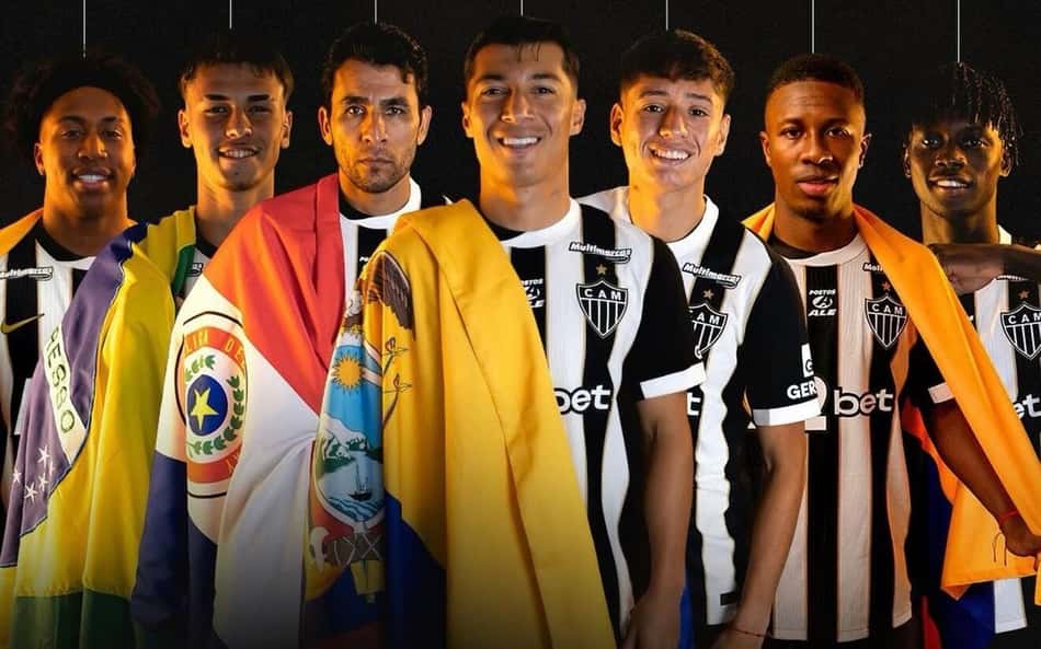 Atlético-MG tem sete jogadores convocados: Serão desfalques na equipe?