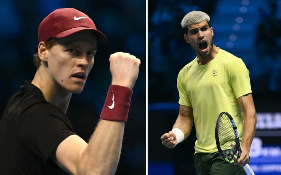 Sinner reduz vantagem de Alcaraz e briga pelo n°1 aumenta no Masters 1000 de Miami