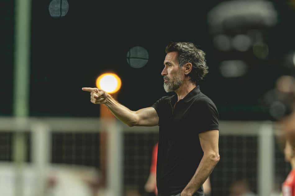 Domínguez contra o américa (Foto: Pedro Souza / Atlético)