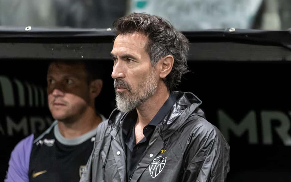 Eduardo Domínguez em Atlético x Inter (Foto: Luan Martins / GazetaPress)