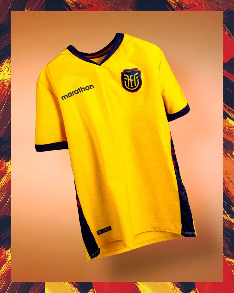 Equador - Uniforme I (Foto: Divulgação)
