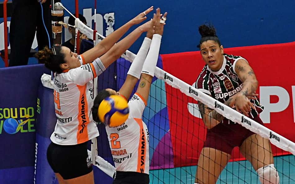Veja os lances de Osasco x Fluminense pelas quartas de final da Superliga Feminina