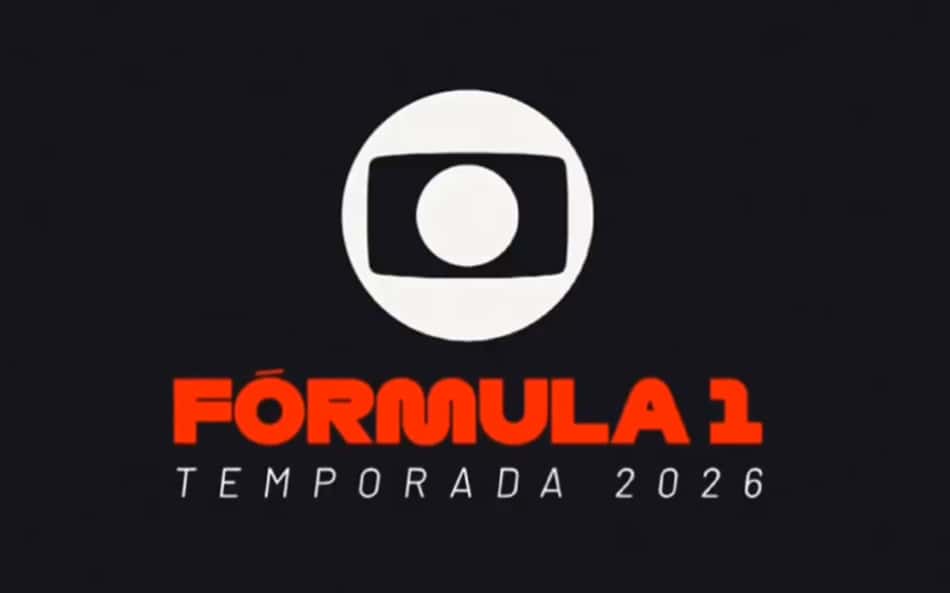 A primeira chamada da Fórmula 1 na Globo (Foto: Reprodução/TV Globo)