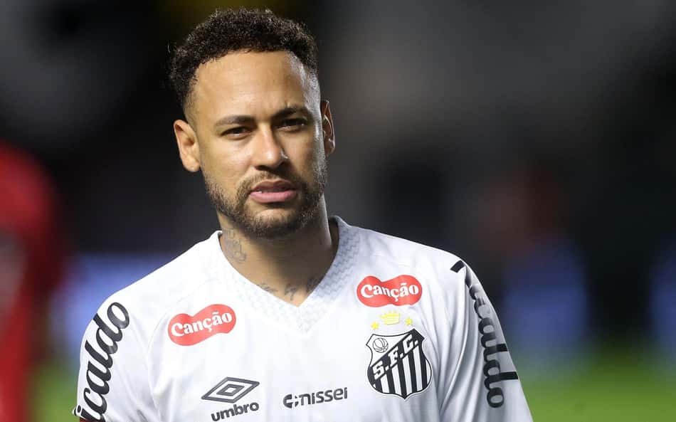 Neymar em Santos x Vasco