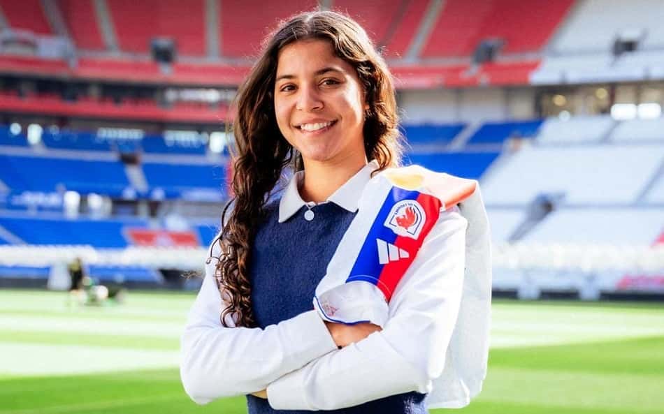 Giovanna Waksman, promessa brasileira, é anunciada pelo Lyon. (Divulgação)