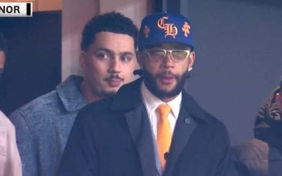Memphis Depay acompanha Holanda x Noruega na Johan Cruijff Arena