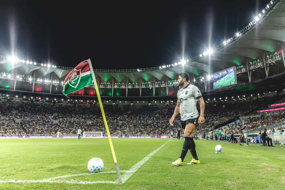 Hulk no Maracanã contra o Fluminense (Foto: Pedro Souza / Atlético)