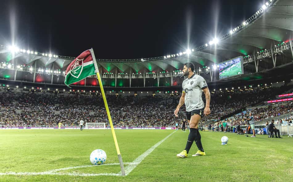 Hulk no Maracanã contra o Fluminense (Foto: Pedro Souza / Atlético)