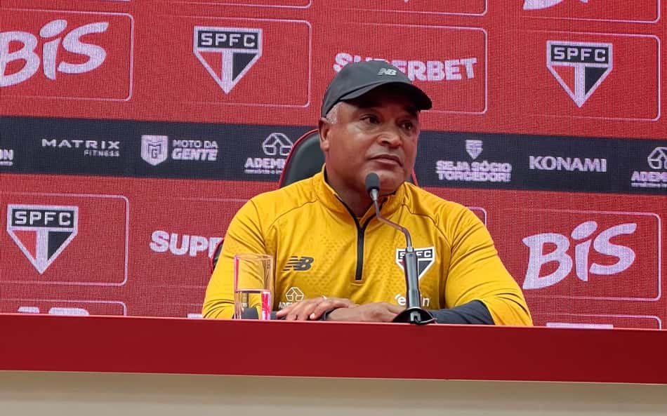 Roger Machado, técnico do São Paulo