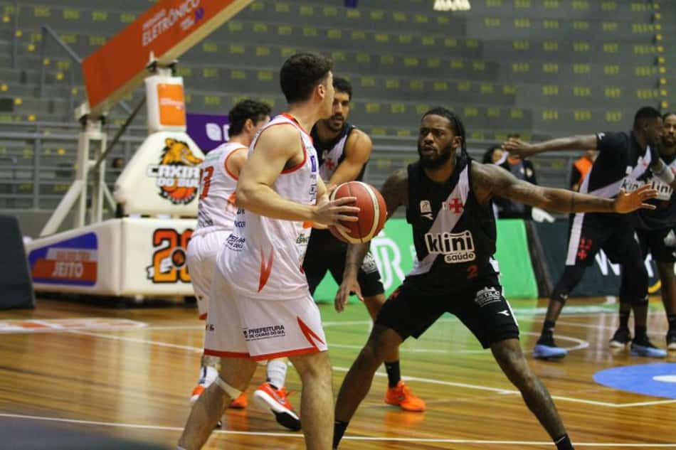 Vasco não segurou o Caxias fora de casa (Foto: Divulgação/NBB)