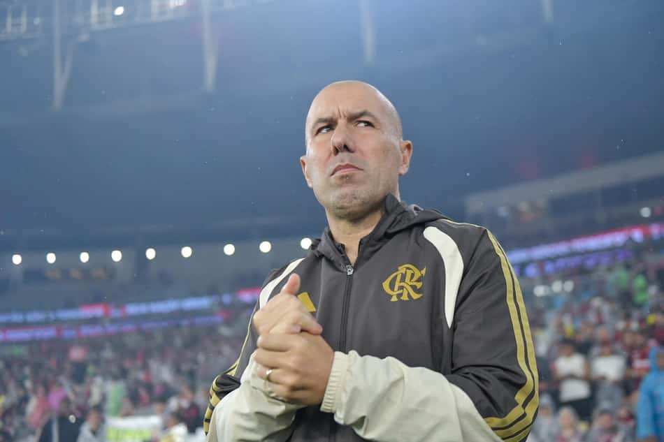 Leonardo Jardim em Flamengo x Cruzeiro