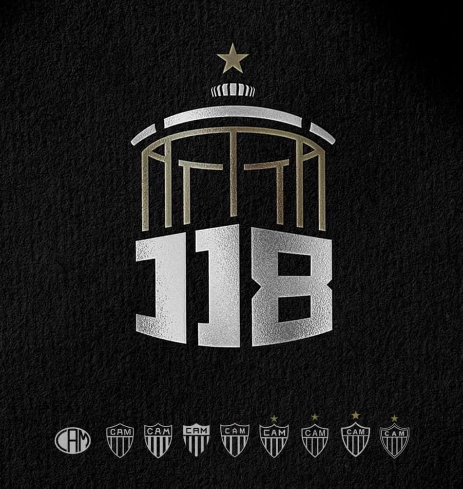 Logomarca 118 anos (reprodução Atlético)