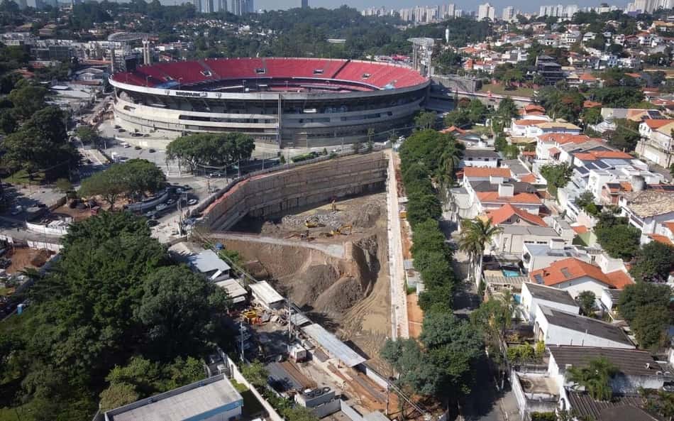 São Paulo: obras no entorno do Morumbis atingem 70% e entram na fase final