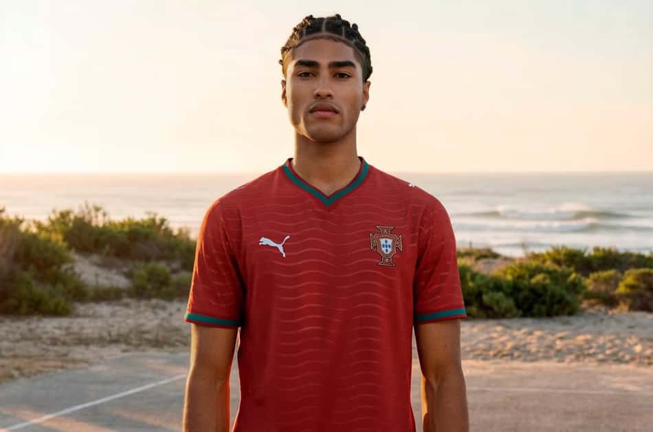 Portugal - Uniforme I (Foto: Divulgação)