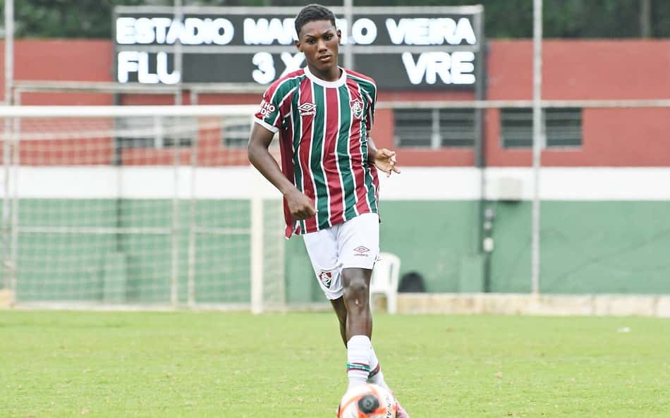 Richard Wendel em ação pelo Fluminense (Foto: Leonardo Brasil/ Fluminense FC)