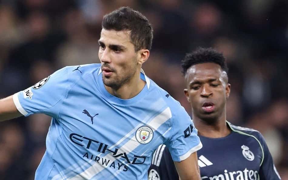 Rodri não descarta Real Madrid e cita Vini Jr: 'Tenho respeito por ele'