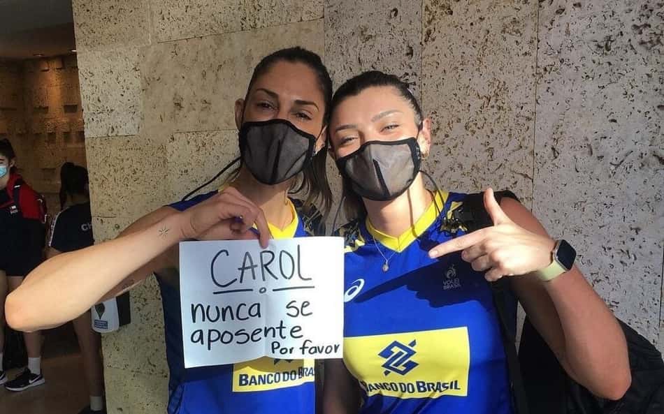 Rosamaria e mais: estrelas do vôlei reagem à aposentadoria de Carol Gattaz