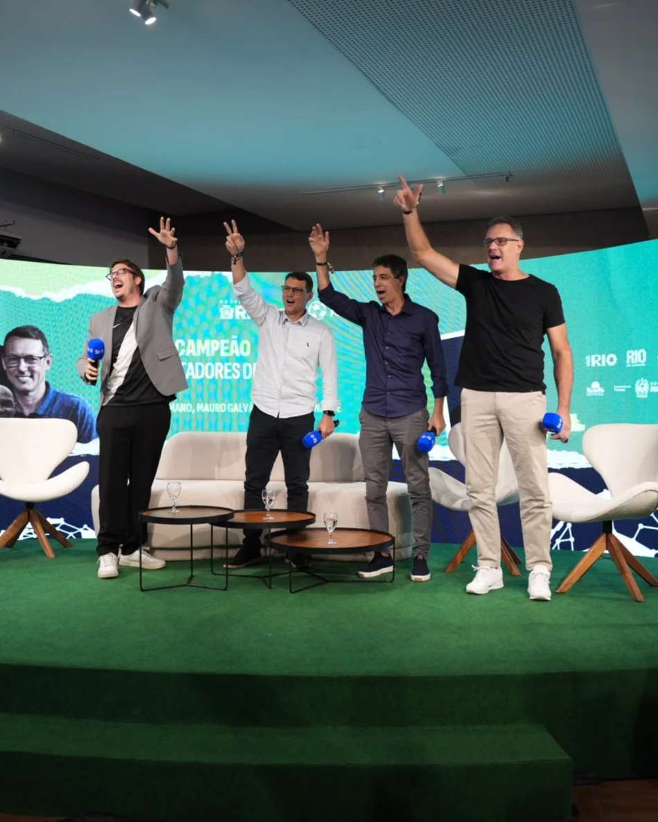 Sorato, Mauro Galvão e Carlos Germano