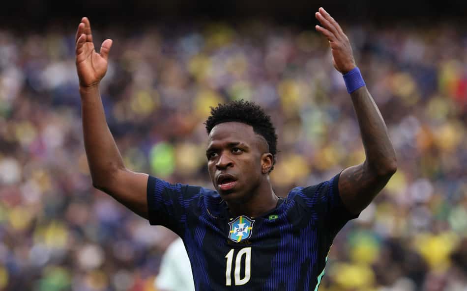 Atitude de Vini Jr pega mal após derrota do Brasil: 'Se fosse o Neymar'
