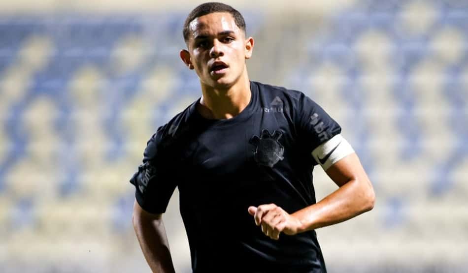 Luiz Gustavo Bahia marcou um dos gols do Corinthians (Foto: Rodrigo Gazzanel / Agência Corinthians)