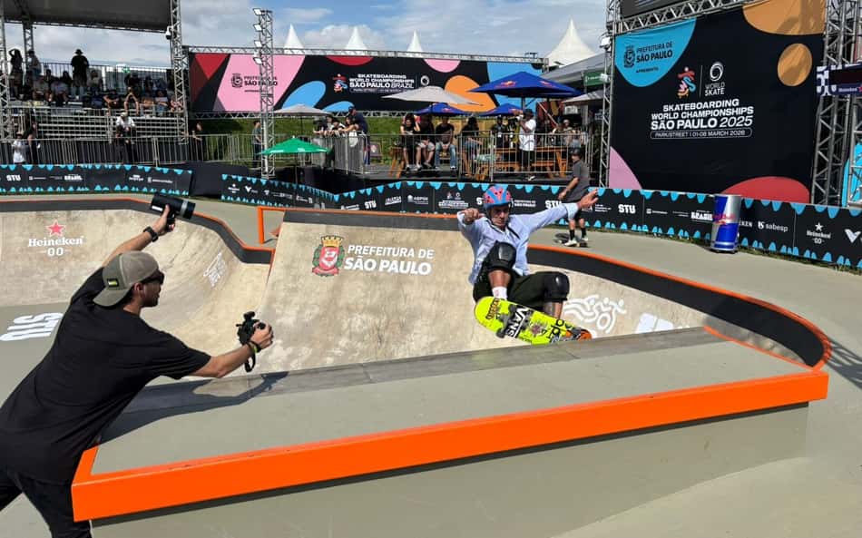 Veja como foi a semifinal do park masculino no Mundial de Skate
