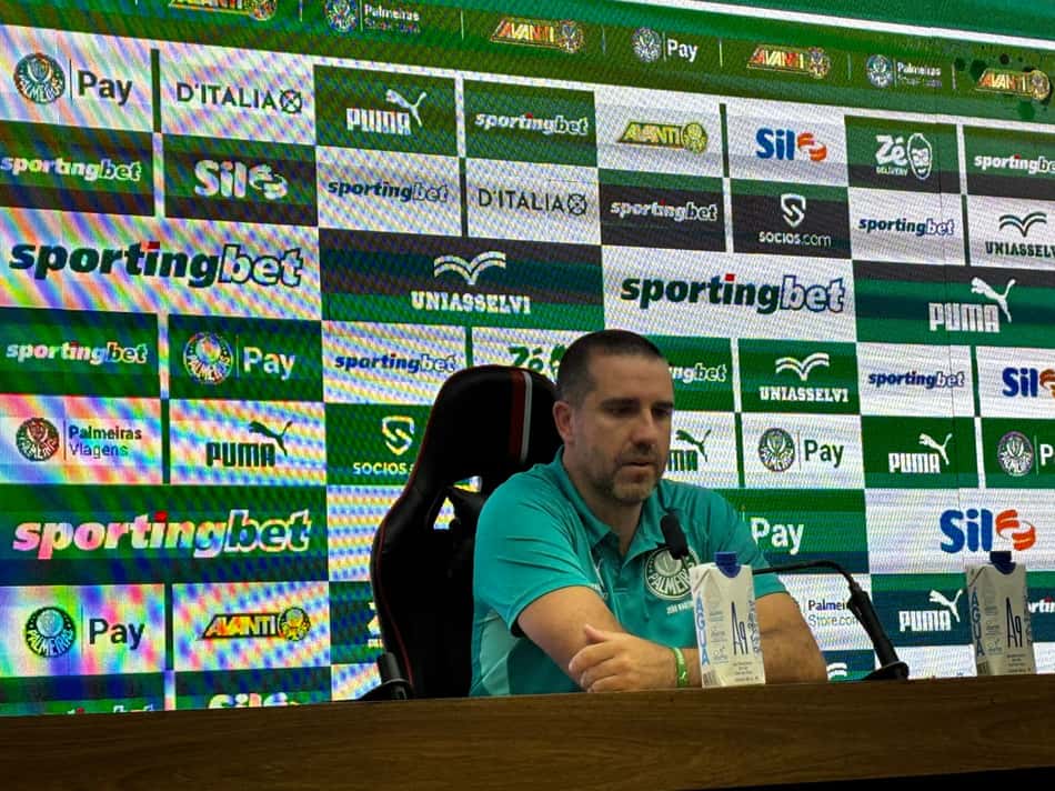 João Martin auxiliar técnico Palmeiras