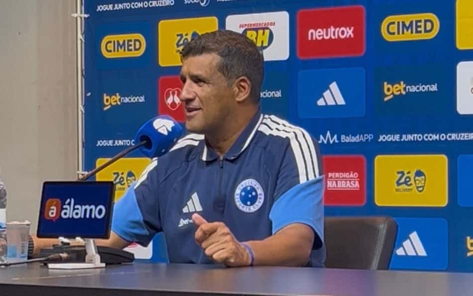 Wesley Carvalho não vê Cruzeiro 'tão mal assim' em empate contra o Santos