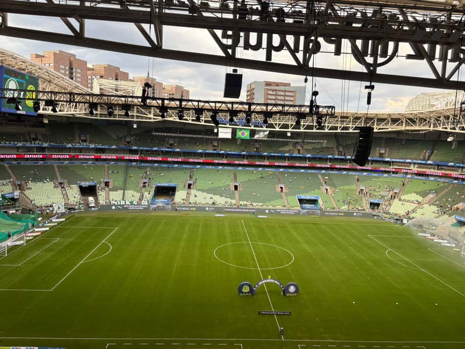 Allianz recebe Palmeiras x Mirassol