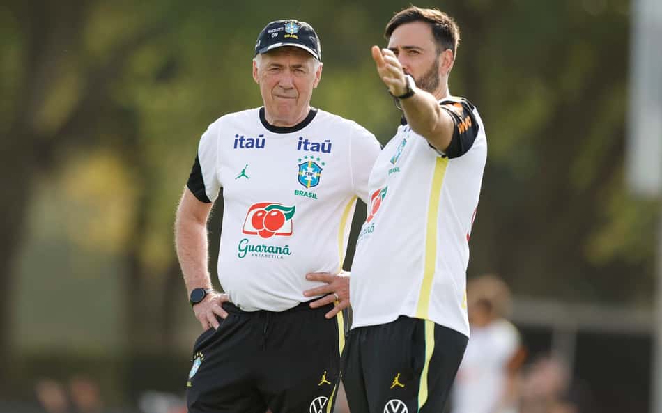 Com desfalques, Ancelotti 'quebra a cabeça' para escalar o Brasil contra a Croácia