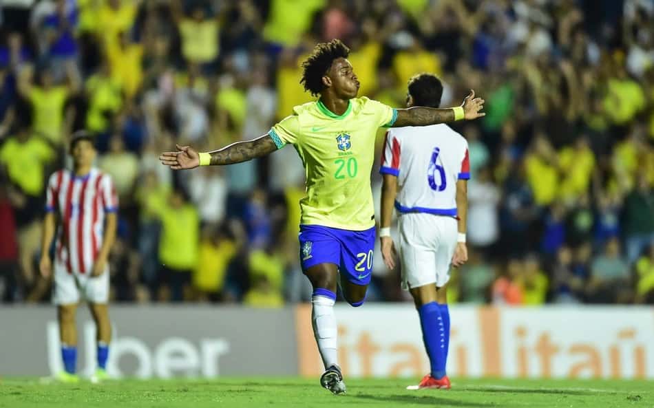 Com show de Bruninho, Seleção Sub-20 vence o Paraguai