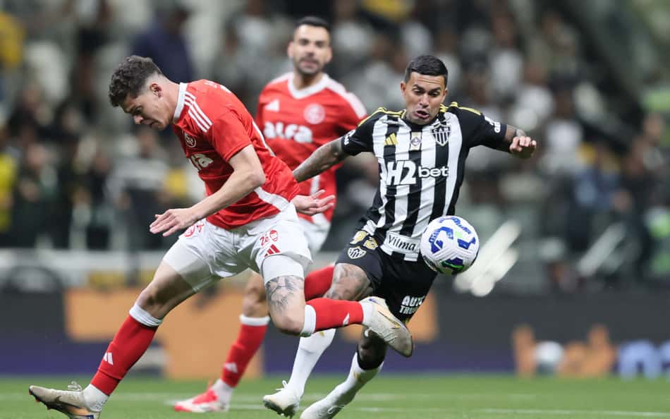 Retrospecto recente mostra domínio do Atlético-MG sobre o Internacional